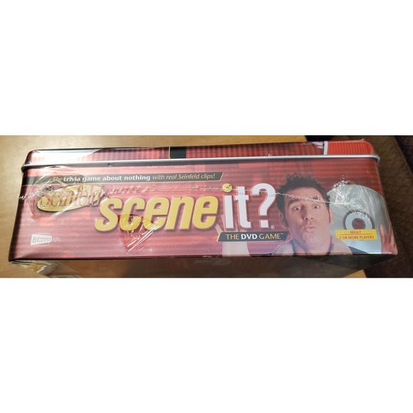 Seinfeld Scene It? The DVD Game Deluxe New factory sealed tin never opened - Picture 8 of 10